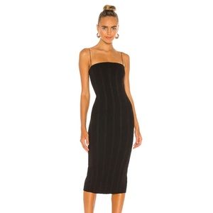 MISHA Irisa Dress in Black